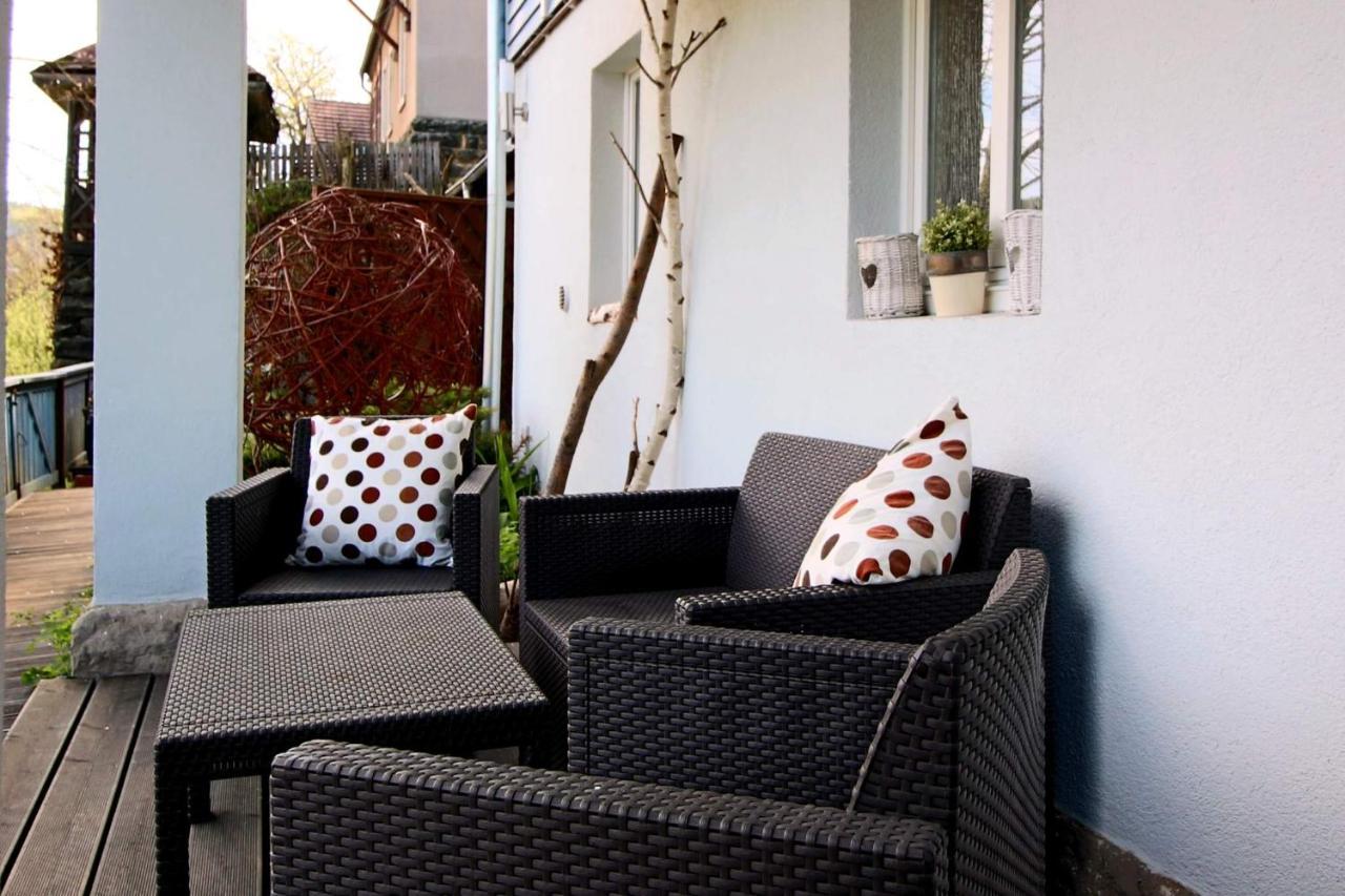 Haus Abendsonne Apartment Stadt Wehlen Exterior foto